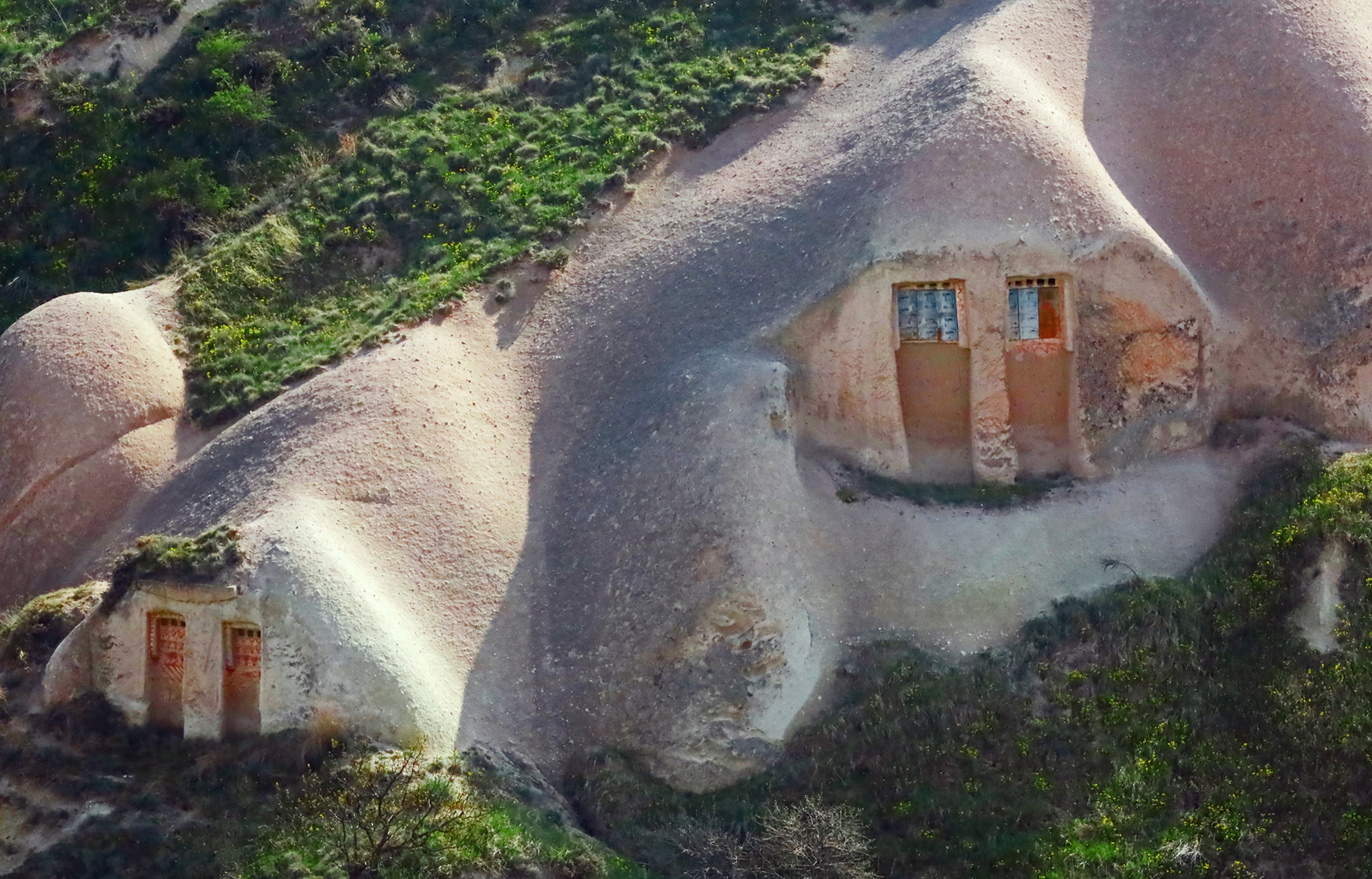 Kapadokya evleri - Cappadocia houses - İ. Alper Şenova
