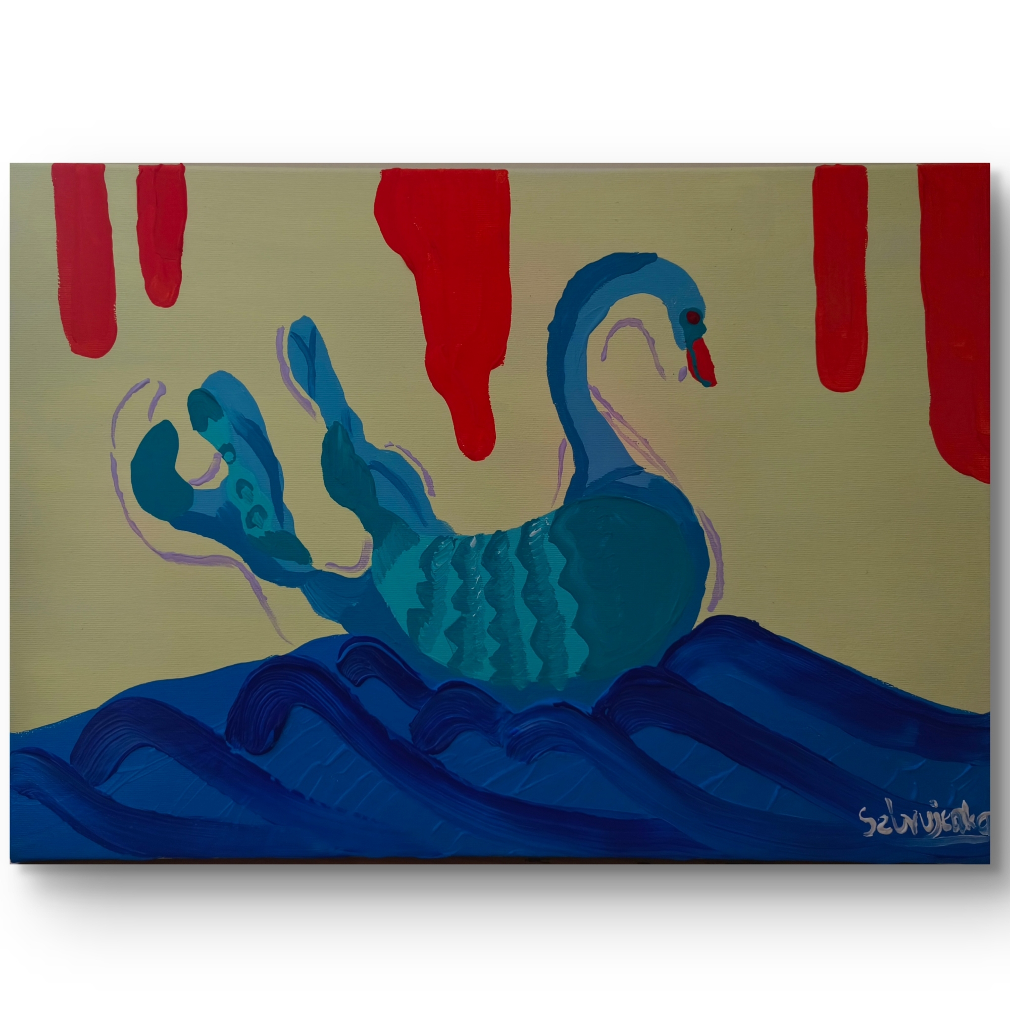 Swan, Unfolding - SELVA BAHÇECİ ÜNAL