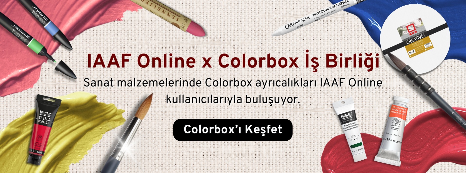 IAAF Online ve Colorbox’tan Sanatçılara Özel İş Birliği!