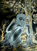 Fatemeh Khosravi - The Old Man in Satin Cloth