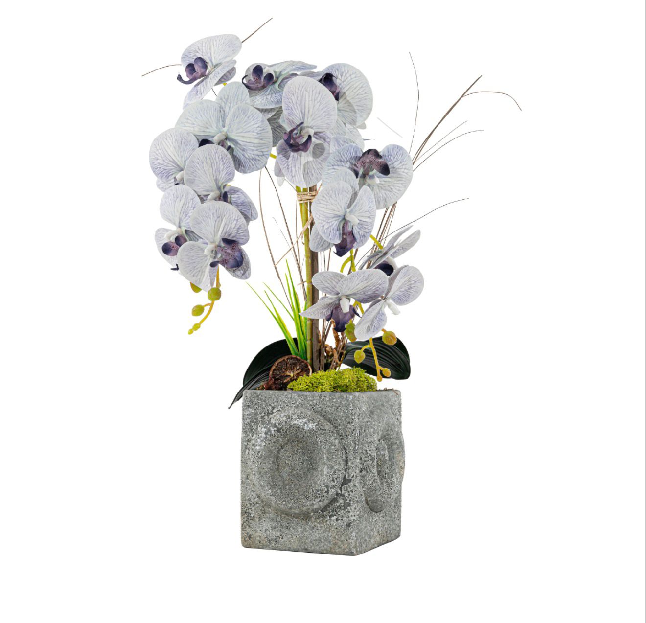 Yapay Özel Tasarım Islak Orkide Aranjmanı